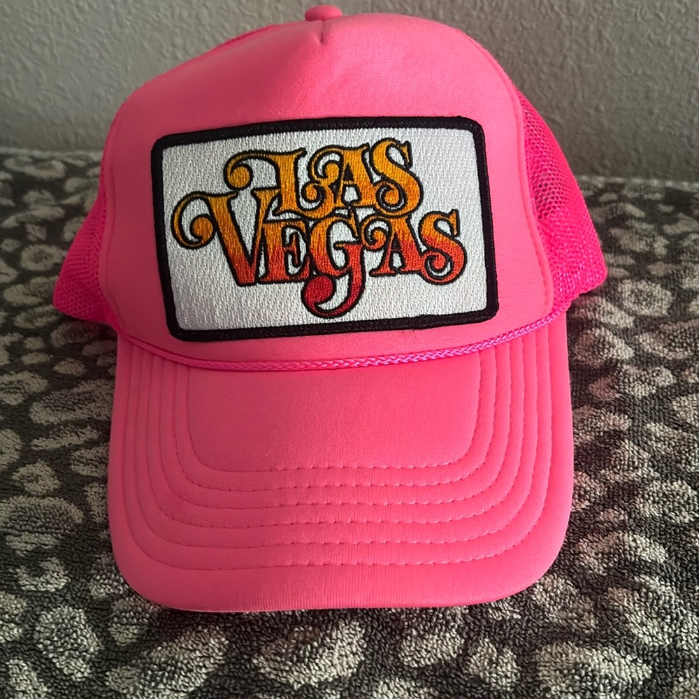 AVIATOR NATION Las Vegas  TRUCKER HAT worn once